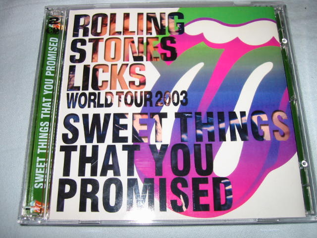 ROLLING STONES / LICKS WORLD TOUR 2003 SWEET THINGS THAT YOU PROMISED_b0042308_22403543.jpg