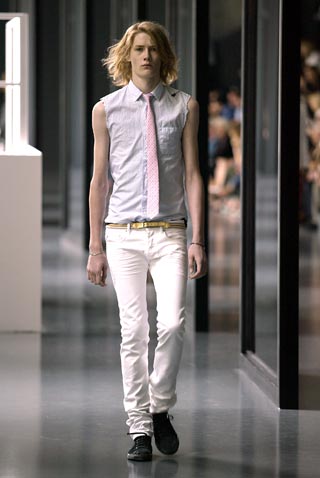 パンツ dior homme 05 Dior homme 05SS ワイドパンツ バギーパンツ エディスリマン