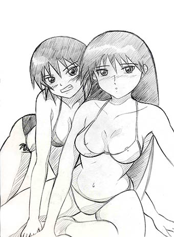 神楽さん 榊さん あずまんが大王 鈴里りゅ やのすちゃらか日記 神楽さん 榊さん あずまんが大王 鈴里りゅ やのすちゃらか日記