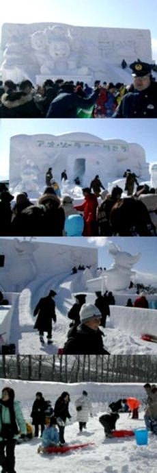 雪祭りに行ってきたよ♪_b0067302_22553052.jpg