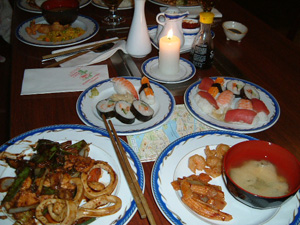Stockholm Dinner 一日目, Mongorian　ブッフェ_c0016493_2143856.jpg