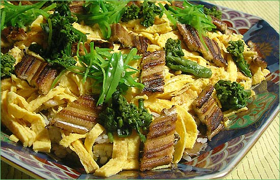 焼き穴子のちらし寿司 Arinco S Kitchen 遠佐 焼き穴子のちらし寿司 Arinco S Kitchen 遠佐