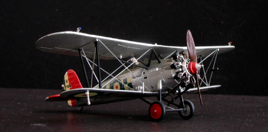 S&E【BRISTOL BULLDOG AIRPLANE NF-125 ブリストル ブルドッグ