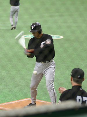 【Fs写真館】＊4/24　パリーグ公式戦＜Bs－Fs＞＠東京ドーム　サネ編1＊_b0004104_121540.jpg