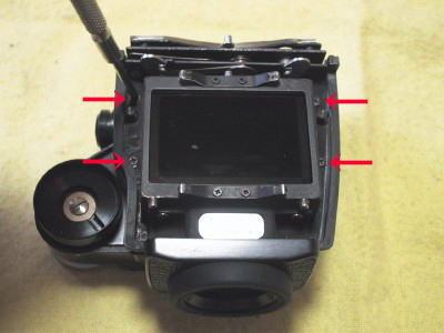 ニコンF2フォトミックファインダーの露出計(DP-1)の修理 ニコンF2フォトミックファインダーの露出計(DP-1)の修理