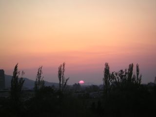 今日の夕日_c0025115_1916555.jpg