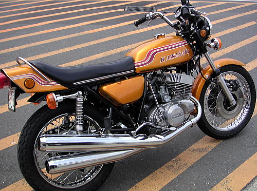 5 カワサキ マッハ750SS [ KAWASAKI MACH750SS] '71