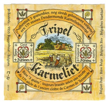 カルメリート・トリプル (KARMELIET TRIPEL)_c0071305_1771117.jpg