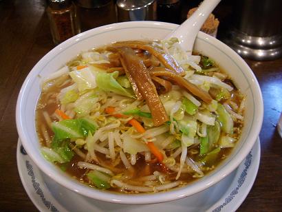 野菜たっぷりのラーメンを食す: らーめん花の華@港区南麻布_a0033483_112817.jpg