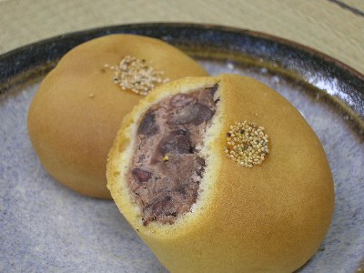 潰し餡の焼き菓子あんぱん風_c0050395_20334692.jpg