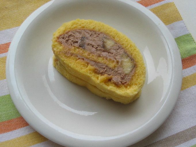 キャラメルバナナケーキ_b0065587_19375548.jpg