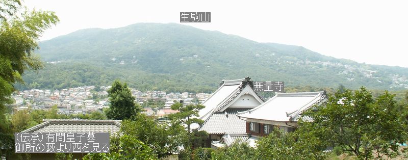 生駒山麓生駒谷の古墳・古社寺探訪（05.06.27）③（伝承）有間皇子の墓・・・_a0016431_10333966.jpg