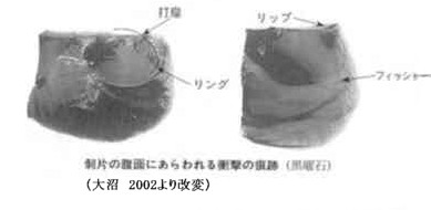 石の割れ方 : 石器を学ぼう！