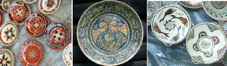 可愛いお皿一挙公開！！ ~ 毎年の陶器市 ~ : ルーマニアへ行こう