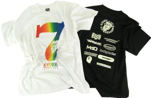 EVOKE７周年Ｔシャツ_b0067355_1557227.jpg