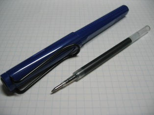 Lamy サファリ ローラーボール にサラサ リフィルを U凪流 モノオト Lamy サファリ ローラーボール にサラサ リフィルを U凪流 モノオト