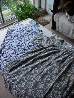 アッパッパ 簡単服 持ってます 日々のことども