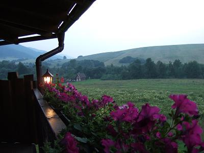 山のレストラン~Our favorite restaurant in a small mountain hotel (English is at the bottom)_d0021298_3253810.jpg