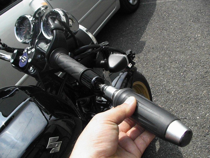 GSX1400用ワンオフ ジムカーナバンパー