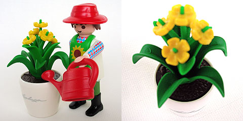 Playmobil】 4613 園芸家 : mini*mini loupe