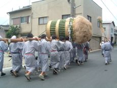 ほうらんや火祭りの大松明に遭遇（橿原市東坊城町）_d0049152_08489.jpg