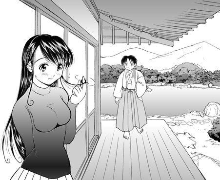 背景を描いてます みすみ地下闘技場 背景を描いてます みすみ地下闘技場