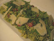 Pesto di rucola (primo) _e0020455_22404728.jpg