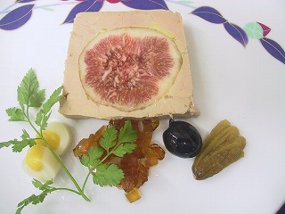●フォアグラと無花果のテリーヌ●_c0020129_10443039.jpg