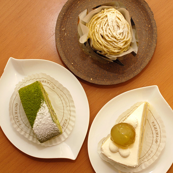 小川軒 目黒 季節のケーキ3種類 今夜もeat It