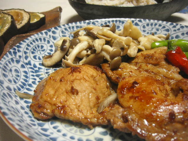 鮭とイクラの親子丼_c0002260_21484857.jpg