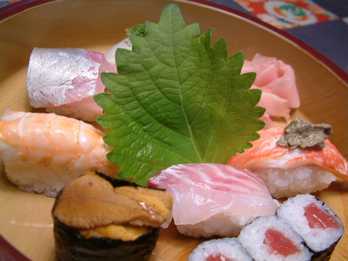 「実家で夕ご飯 よしき寿司」_a0000029_18344247.jpg