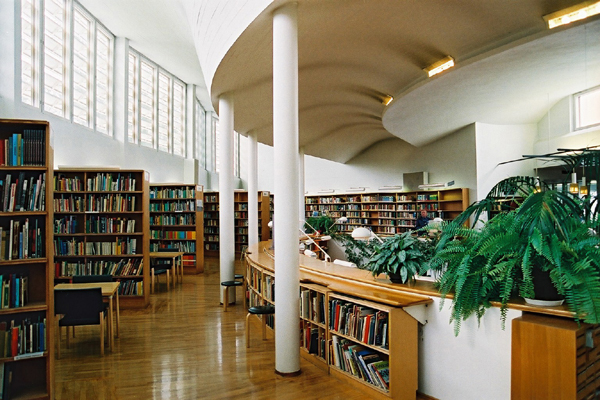 セイナヨキの図書館 Library in Seinajoki 196065 A.AALTO / Seinajoki Finland No