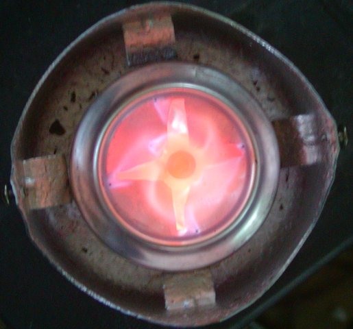 Alcohol Jet Stove / ヲヤヂ５号で遊ぶ　その２　タービン設置_e0024555_14454179.jpg