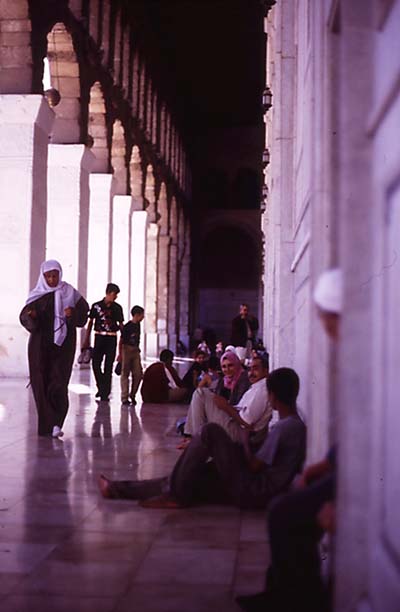 旅の記憶⑤　Omayyad Mosque, Syria_e0044071_18505021.jpg