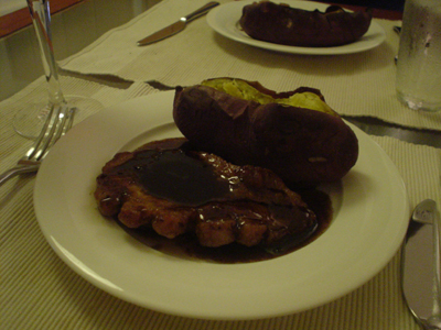 Arista di Maiale al Aceto Balsamico　cooked by jordgubbsglass_e0071861_16434227.jpg