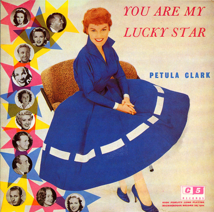 ペトゥラ・クラーク（Petula Clark）「You are my Lucky Star」（1957年）_e0042361_22505517.jpg