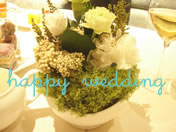 ｈａｐｐｙ　ｗeｄｄｉｎｇ♡_b0042141_2328573.jpg