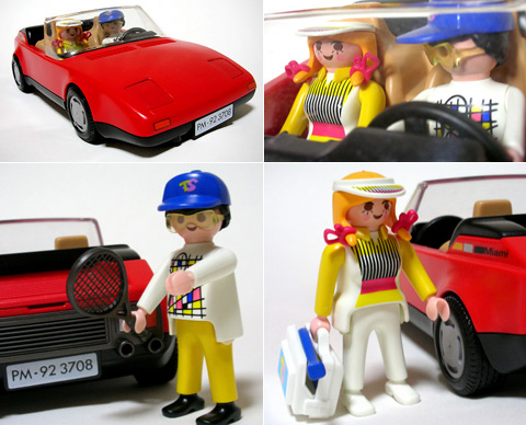 【Playmobil】 3708 赤いスポーツカー_b0001545_2248532.jpg