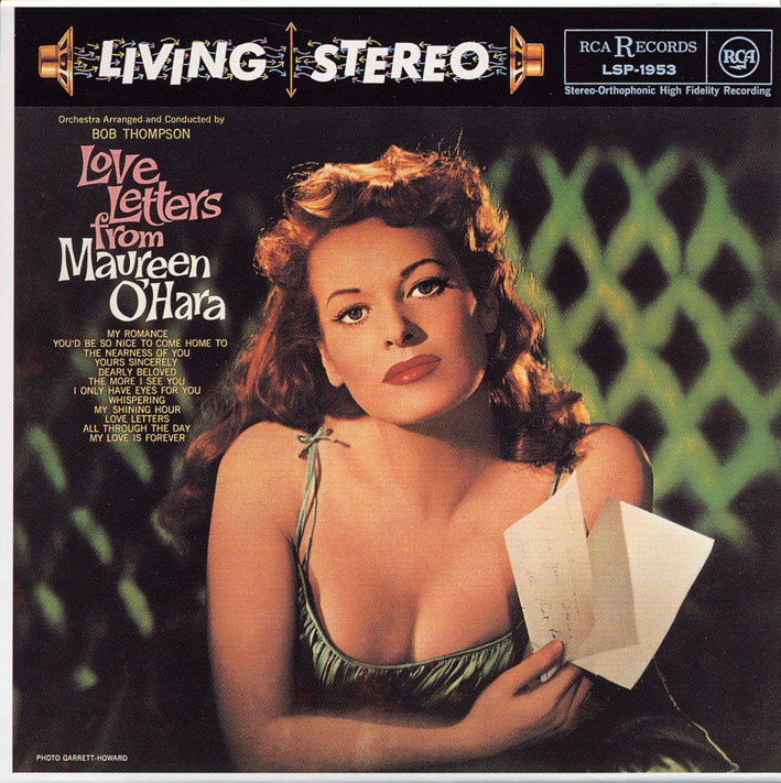 モーリン・オハラ（Maureen O\'Hara）「ラブ・レターズ・フロム・モーリン・オハラ」（1958年）_e0042361_23415286.jpg