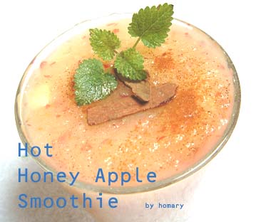 ホット・アップル・スムージー　HOT APPLE  HONEY SMOOTHIE_e0067538_10104112.jpg