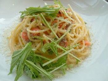 theory CAFE でパスタ_d0029066_21592912.jpg