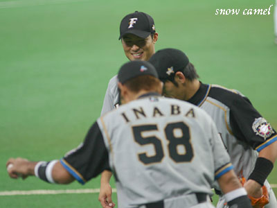 【Fs写真館】＊9/25　パリーグ公式戦＜Bs－Fs＞＠大阪D　その1＊_b0004104_2064477.jpg