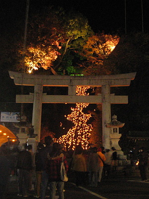 深秋の夜の夢(その１)・・・｢竹楽｣の光景_c0001578_73781.jpg