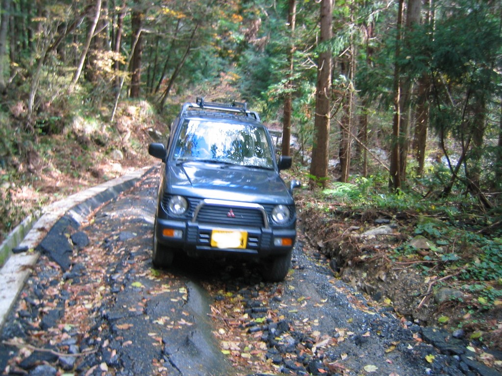 芸北放浪③　色梨林道、名無し伐採林道。_d0000680_044432.jpg