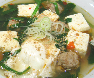 豆腐と肉団子の韓国風スープ煮_a0056451_272680.jpg