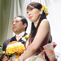 友達の　今日はめでたい　結婚式　アタッシュケースの　中身はな〜んだ？_c0068783_19141094.jpg