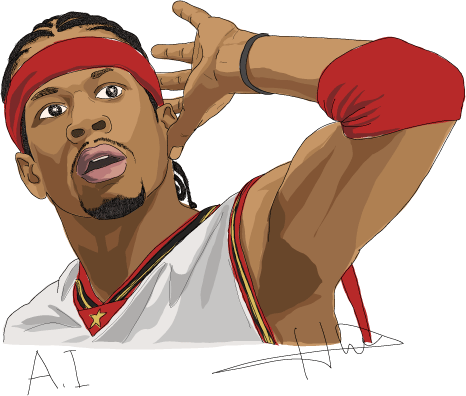ラスト イラストレーション Hoop Nba From New York