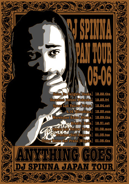 DJ SPINNA JAPAN TOUR / ANYTHING GOES_e0070448_11415310.jpg