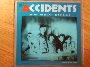 見本盤冊子付アクシデンツACCIDENTS 雨のMain Streetシングル