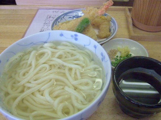 本日のさぬきうどん　釜あげ大３００円（玉藻　高松市） _d0021356_17283597.jpg